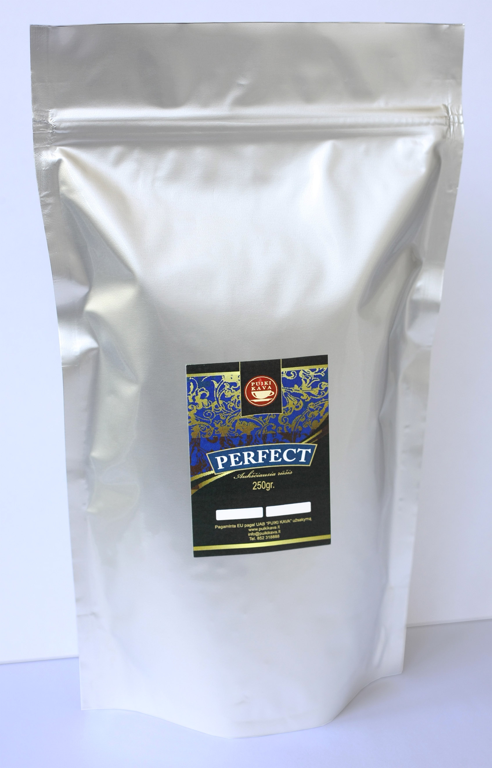 Kavos pupelės PERFECT 250gr